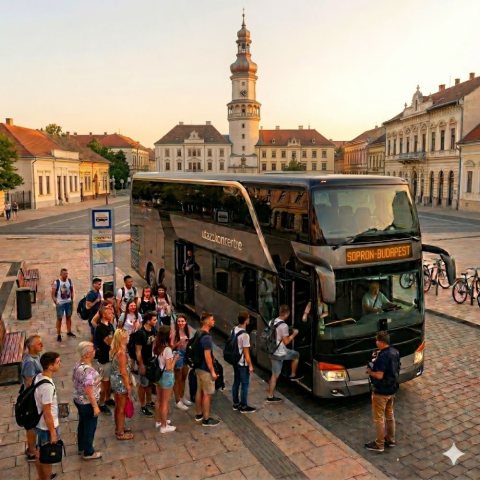 Sopron-Bp-Sopron 101 hang koncert buszjegy 2026.12.10